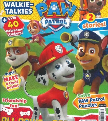 Paw Patrol Magazine issue 20, July 2017