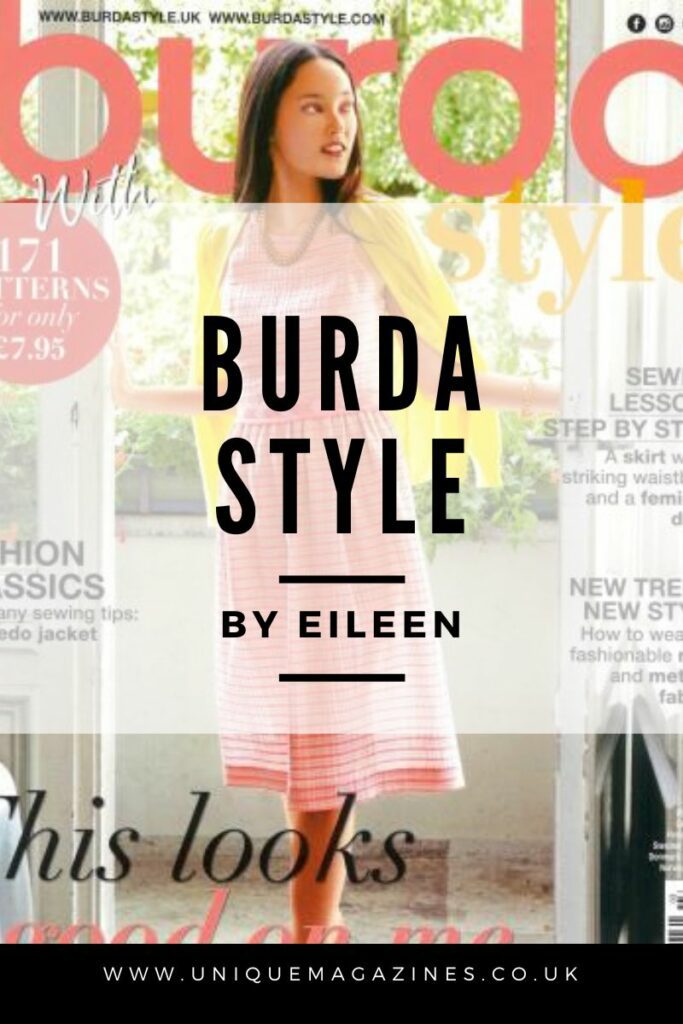 Eileen Shares Her Latest Burda Creation