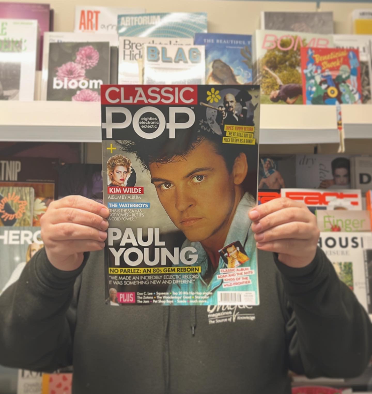 Take a step back in time to the vibrant eighties, with Classic Pop Magazine